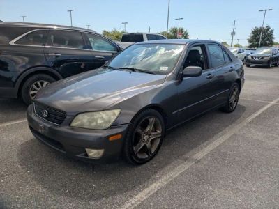 2002 Lexus IS 300 in Black — front three-quarter view