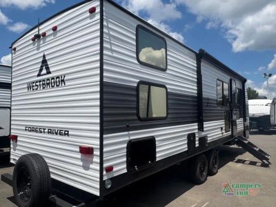 2027 Forest River RV Westbrook — rear three-quarter view