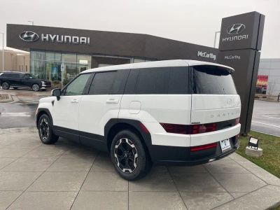 2026 Hyundai Santa Fe — rear three-quarter view