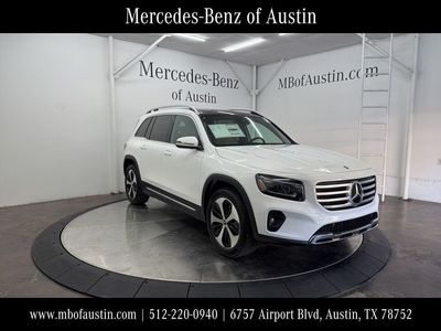 2026 Mercedes-Benz GLB 250 in White — front three-quarter view