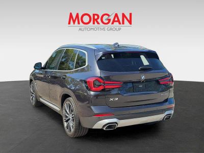 2022 BMW X3 — rear three-quarter view