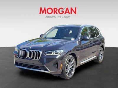 2022 BMW X3 — side profile view