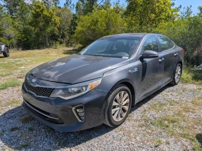 2018 Kia Optima S in Gray — front three-quarter view