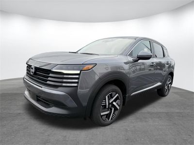 2026 Nissan Kicks SV in Gun Metallic — front three-quarter view