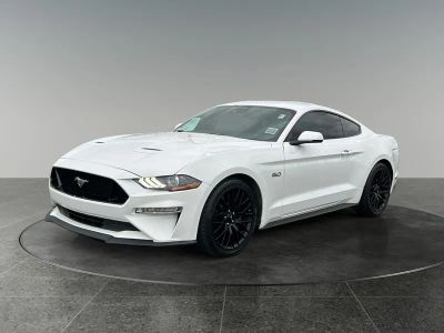 2022 Ford Mustang — rear three-quarter view