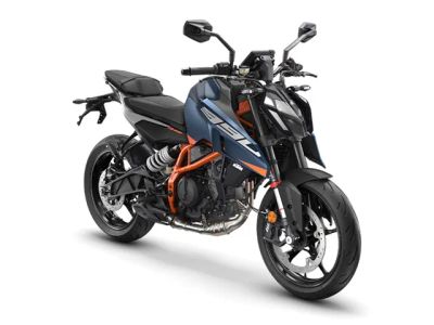 2026 KTM 390 Duke — front three-quarter view