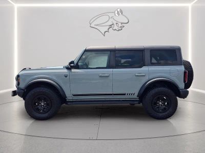 2021 Ford Bronco — rear three-quarter view