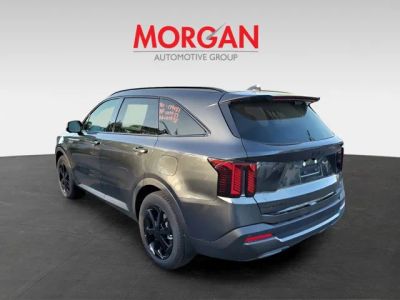 2026 Kia Sorento Hybrid — rear three-quarter view