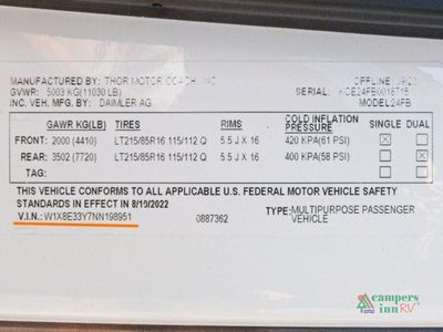 2023 Thor Motor Coach Tiburon Sprinter - Photo 32