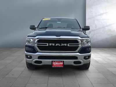 2021 Ram 1500 — rear three-quarter view