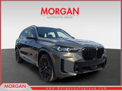 2026 BMW X5 xDrive40i in Dravit Grey Metallic — front three-quarter view