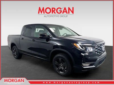 2026 Honda Ridgeline TrailSport in Black — front three-quarter view