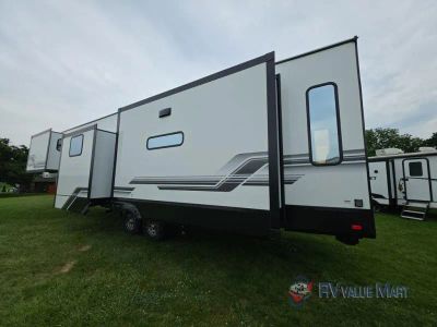 2027 Forest River RV Sabre — rear three-quarter view