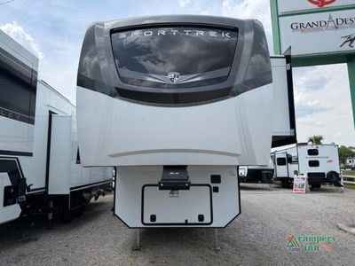 2026 Venture RV SportTrek Touring Edition — rear three-quarter view