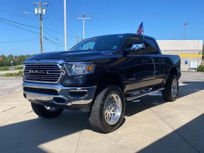 2024 RAM 1500 Laramie in Granite Crystal Metallic Clearcoat — front three-quarter view