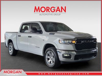 2026 Ram 1500 Big Horn in Bright White Clearcoat — front three-quarter view