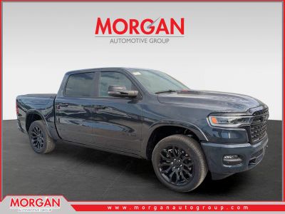 2026 Ram 1500 Limited in Blue — front three-quarter view