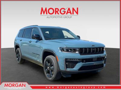 2026 Jeep Grand Cherokee L Limited in Blue — front three-quarter view