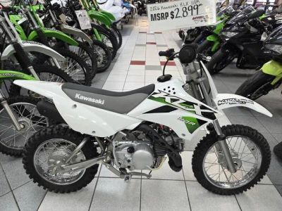2026 Kawasaki KLX®110R — front three-quarter view