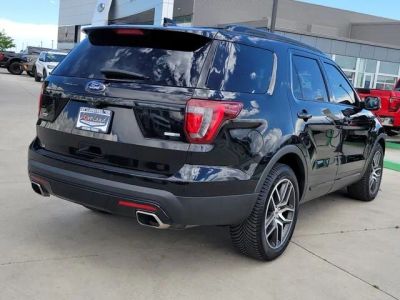 2017 Ford Explorer — rear three-quarter view