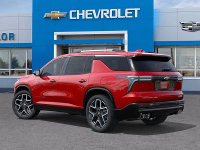 2026 Chevrolet Traverse — rear three-quarter view