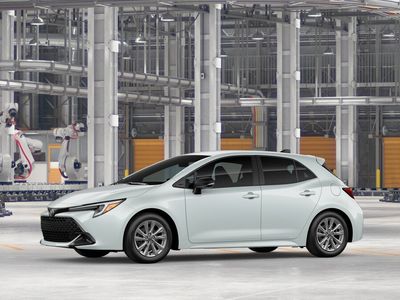 2026 Toyota Corolla Hatchback — rear three-quarter view