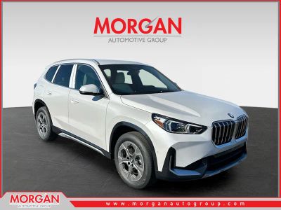 2026 BMW X1 xDrive28i in White — front three-quarter view