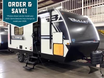 2026 Keystone RV Bullet Classic — rear three-quarter view
