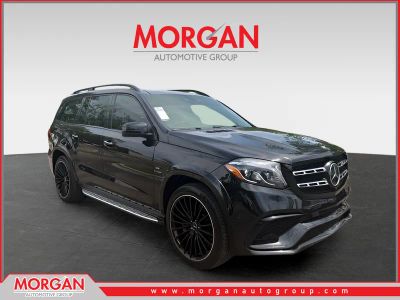 2019 Mercedes-Benz GLS 63 AMG in Black — front three-quarter view