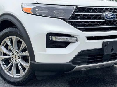 2023 Ford Explorer — rear three-quarter view