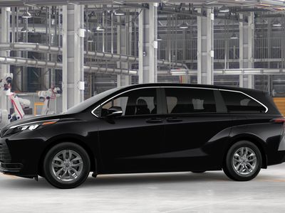 2026 Toyota Sienna — rear three-quarter view