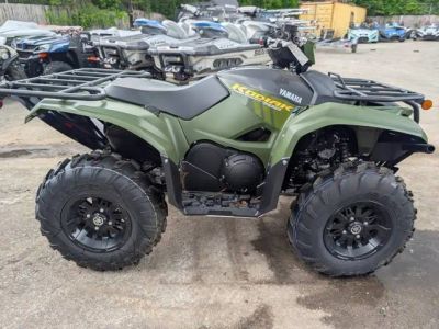 2025 Yamaha Kodiak 700 EPS — front three-quarter view