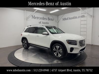 2026 Mercedes-Benz GLB 250 in White — front three-quarter view