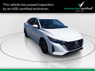 2024 Nissan Sentra SV CVT — front three-quarter view