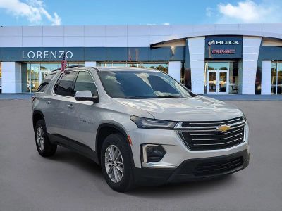 2022 Chevrolet Traverse — rear three-quarter view