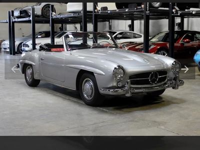 1959 Mercedes-Benz 190 SL in Silver — front three-quarter view