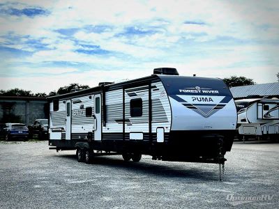 2027 Forest River Puma — front three-quarter view