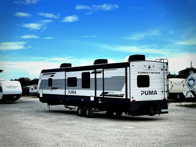 2027 Forest River Puma — rear three-quarter view