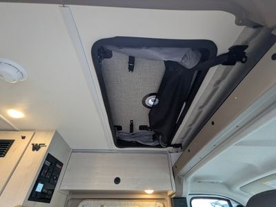2026 Winnebago Solis — engine compartment view