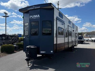 2026 Forest River RV Puma Vista — rear three-quarter view