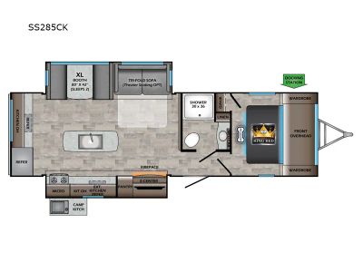 2024 CrossRoads RV Sunset Trail — side profile view