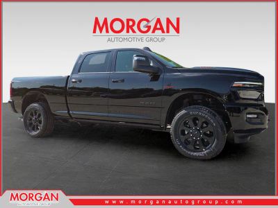 2026 Ram 2500 Laramie in Black — front three-quarter view