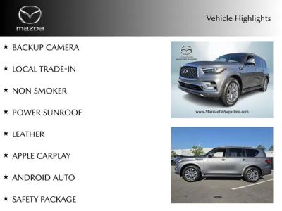 2021 INFINITI QX80 — side profile view