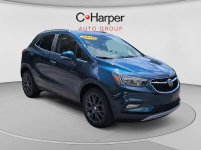 2019 Buick Encore Sport Touring in Includes (Cm5) Black Carbon Metallic Lower Exterior Accent Color, Paint Code W700s.) — front...