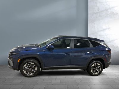 2026 Hyundai Tucson — rear three-quarter view