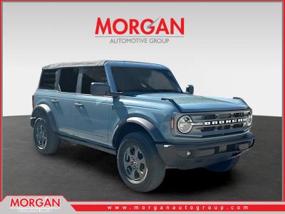 2021 Ford Bronco Big Bend in Area 51 — front three-quarter view