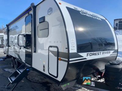 2026 Forest River RV Cherokee Grey Wolf Black Label 27GHBL — front three-quarter view
