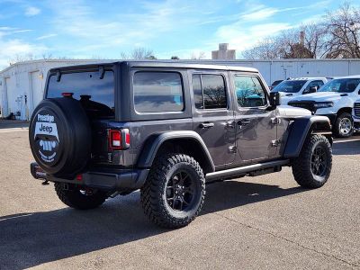 2026 Jeep Wrangler — rear three-quarter view