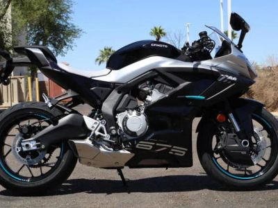 2026 CFMOTO 675SS — front three-quarter view