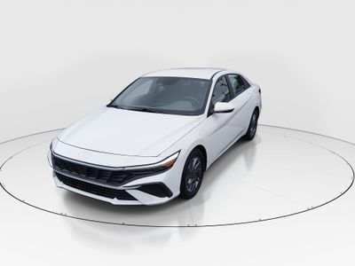 2024 Hyundai Elantra — rear three-quarter view